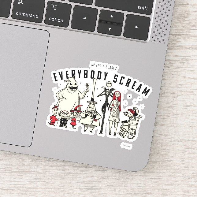 Everybody Scream - Halloween Town Group (Detail)