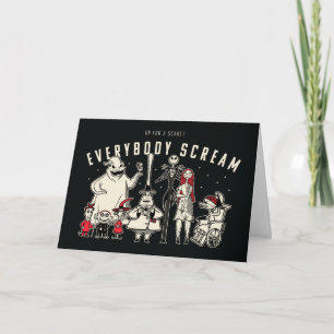 Everybody Scream - Halloween Town Group Card
