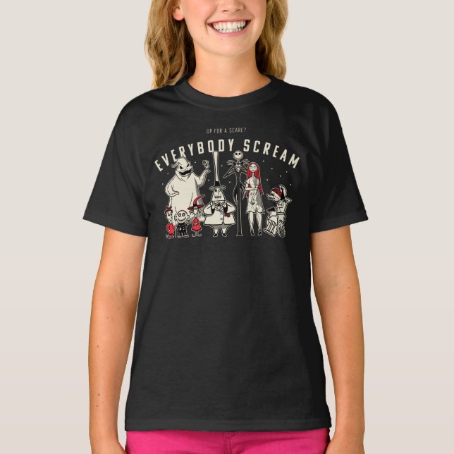 Everybody Scream - Halloween Town Group T-Shirt (Front)