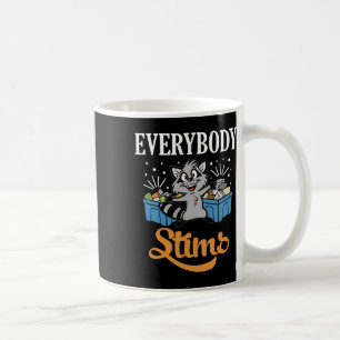 Everybody Stims Neurodiversity Autism Warrior Neur Coffee Mug