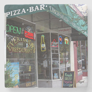 Everybody's, Virginia Highland Atlanta Marble Ston Stone Coaster