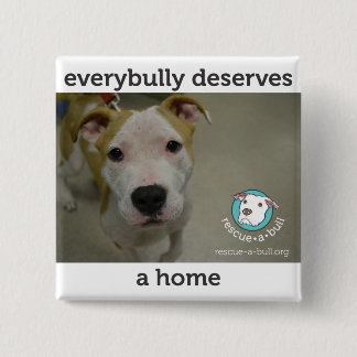 Everybully - simon 2 inch square button