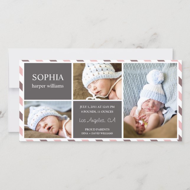 EVERYDAY BABY | BIRTH ANNOUNCEMENT (Front)