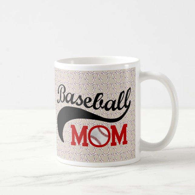 Everyday Baseball Mom Sporty Coffee Mug (Right)