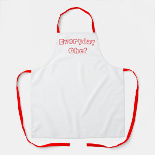Everyday Chef Funny Kitchen  Apron