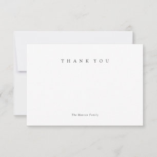 Everyday Family Thank You Card