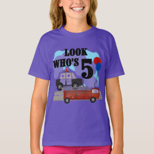 Everyday Heroes 5th Birthday Tshirts