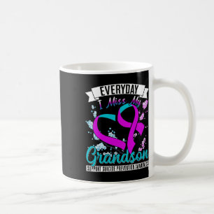 Everyday I Miss My Grandson Suicide Prevention  Coffee Mug