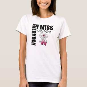 Everyday I Miss My Hero Head Neck Cancer T-Shirt
