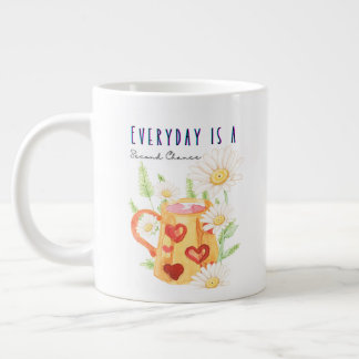 everyday is a... quote large coffee mug