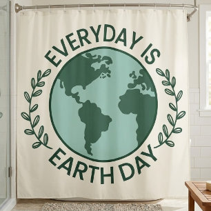 Everyday Is Earth Day - Vintage Green Earth Lover