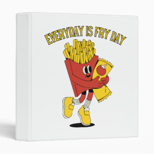 Everyday Is Fry Day Binder