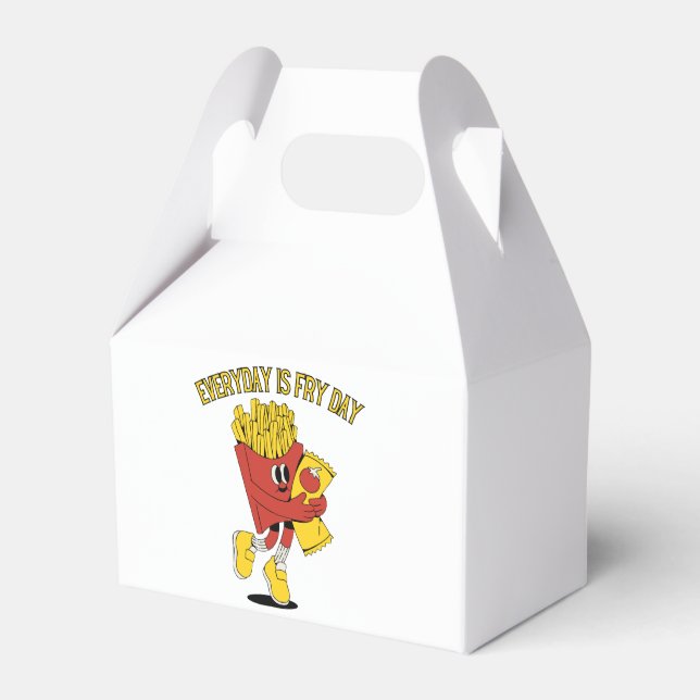Everyday Is Fry Day Favor Box (Front Side)