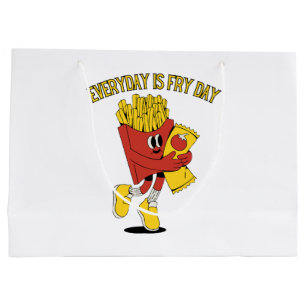 Everyday Is Fry Day Large Gift Bag