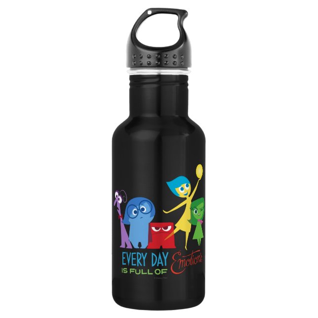 Everyday is Full of Emotions 532 Ml Water Bottle (Front)