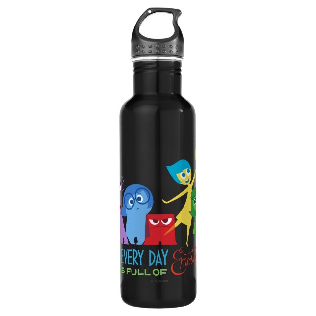 Everyday is Full of Emotions 710 Ml Water Bottle (Front)
