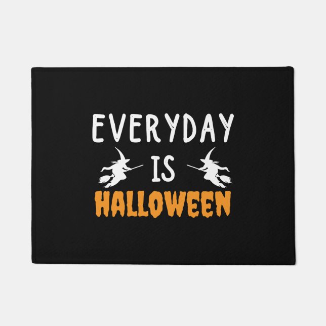everyday is halloween   doormat (Front)