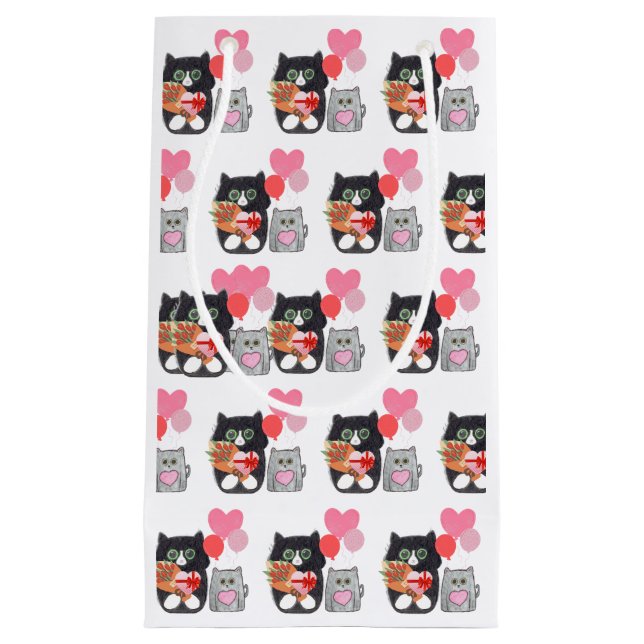 Everyday is Meowmy's Day Small Gift Bag (Front)