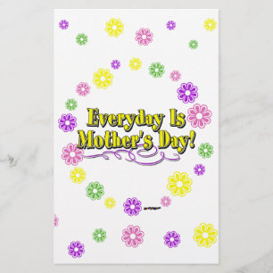 Everyday Is Mother's Day! Flowers Stationery