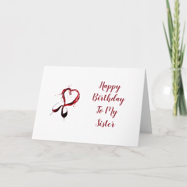 EVERYDAY IS SPECIAL---BIRTHDAY MY ****SISTER**** CARD (Front)