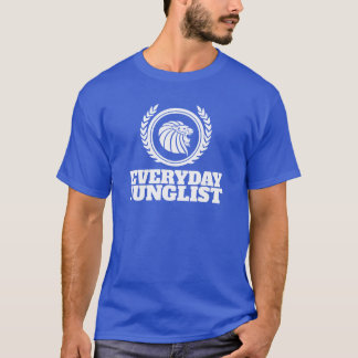 Everyday Junglist T-Shirt - DNB Drum & Bass Blue