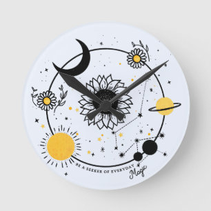 Everyday Magic Round Clock