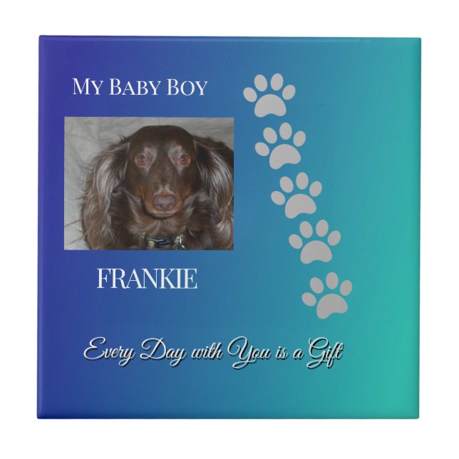 Everyday Pawprints Tribute Tile (Front)