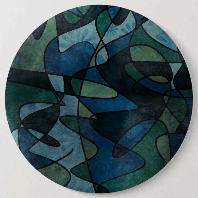 everyday-remnants-01 6 inch round button (Front)