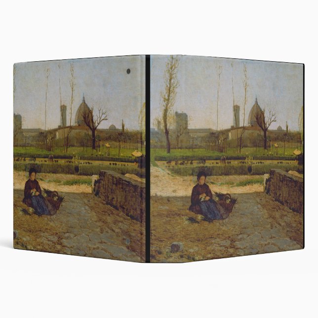 Everyday Scene, near Florence, c.1865 Binder (Background)