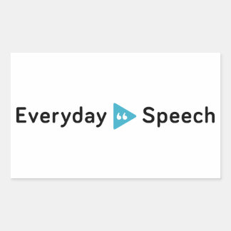 Everyday Speech Basic Sticker