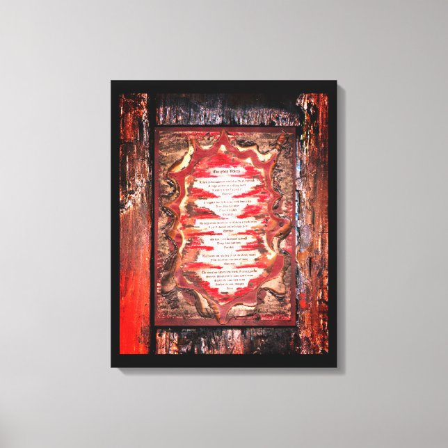 Everyday Voices Canvas Print (Front)