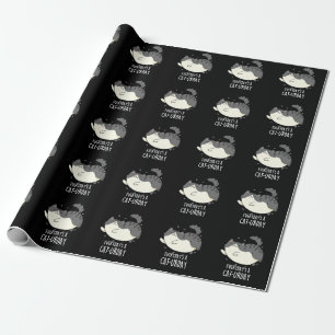 Everyday's A Cat-urday Funny Cat Pun  Wrapping Paper