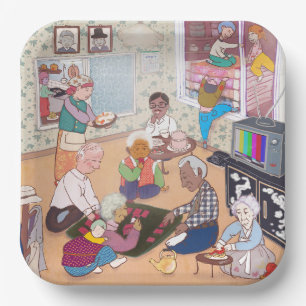 Everyone Came Eventually – Goopy Party Plate 
