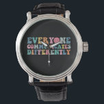 Everyone Communicates Differently Autism Awareness Watch<br><div class="desc">Everyone Communicates Differently Autism Awareness</div>