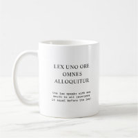 Everyone Equal Before The Law Latin Quote