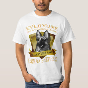 Everyone has a guardian angel, german shepherd T-Shirt