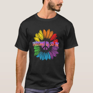 Everyone Is So Hot Bisexual LGBTQ Bi Pride Single T-Shirt