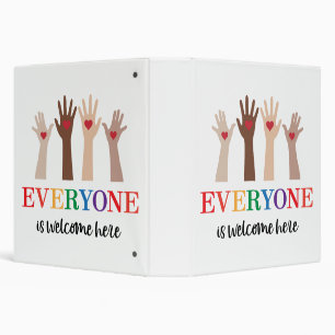 Everyone Is Welcome Here Idaho Teacher Binder