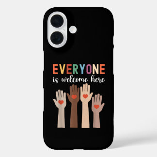 Everyone Is Welcome Here Idaho Teacher iPhone 16 Case
