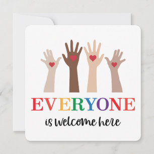 Everyone Is Welcome Here Idaho Teacher Invitation