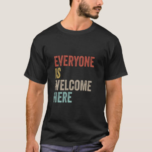 Everyone Is Welcome Here Inclusion Equality Idaho T-Shirt