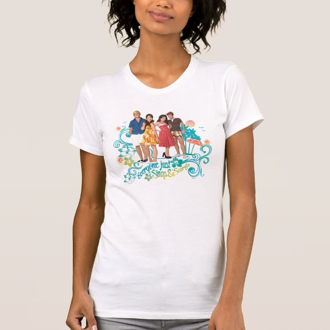 Everyone Just Sings & Surfs T-Shirt (Front)