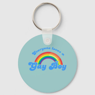 Everyone loves a Gay Boy Keychain