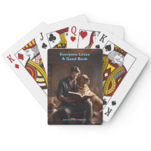 Everyone Loves A Good Book Playing Cards