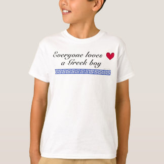 Everyone loves a greek boy T-Shirt