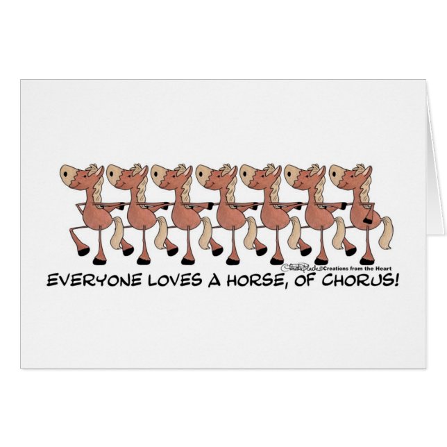 Everyone Loves a Horse of Chorus (Front Horizontal)