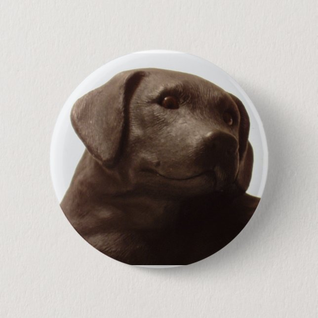 Everyone Loves a Labrador Retriever 2 Inch Round Button (Front)