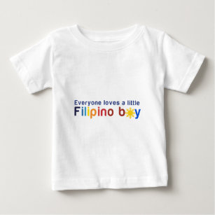 Everyone loves a little Filipino boy Baby T-Shirt