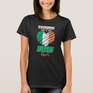 Everyone Loves A Nice Irish Girl Cute Ireland Wome T-Shirt