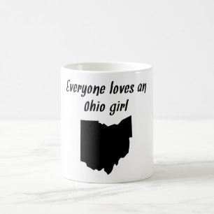 Everyone Loves An Ohio Girl Magic Mug